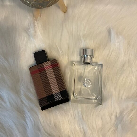 Other - Designer Men's Perfume EMPTY Bottles Burberry and  Versace